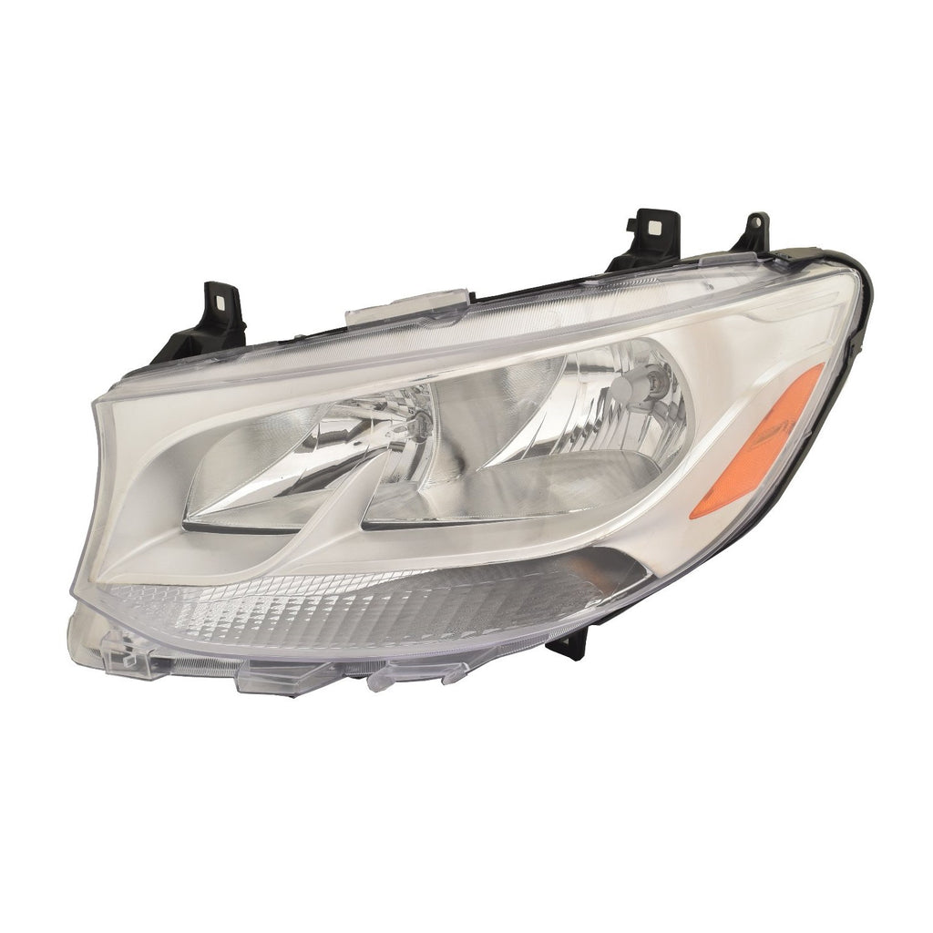 For Mercedes-Benz Sprinter Cargo 2019 20 21 22 23 2024/ Van 2019 20 21 22 23 24 2025/ ESprinter 2024 Headlight w/o LOGO Driver Side CAPA Certified 910 906 04 00 MB2502259C