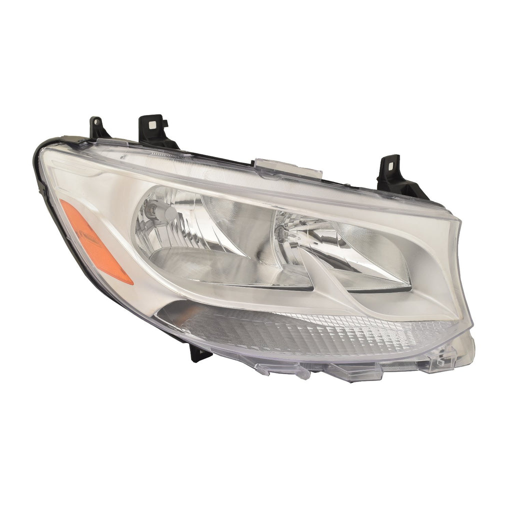For Mercedes-Benz Sprinter Cargo 2019 20 21 22 23 2024/ Van 2019 20 21 22 23 24 2025/ ESprinter 2024 Headlight w/o LOGO Passenger Side CAPA Certified 910 906 05 00 MB2503259C