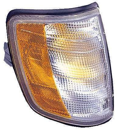 For Mercedes-Benz E Class/ Wagon/ Coupe/ Sedan/ Cabrio 1994 1995 Parking/Turn Signal Light Passenger Side AMBER/ WHITE Passenger Side 124 826 12 43 MB2521105