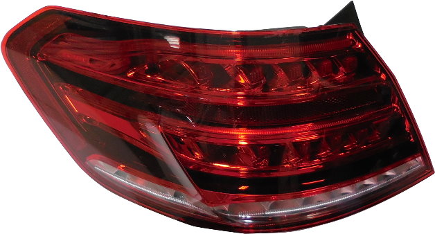 For Mercedes-Benz E Class Sedan 2015 2016 Tail Light Outer w/o LOGO Driver Side CAPA Certified 212 906 13 03 MB2804112C