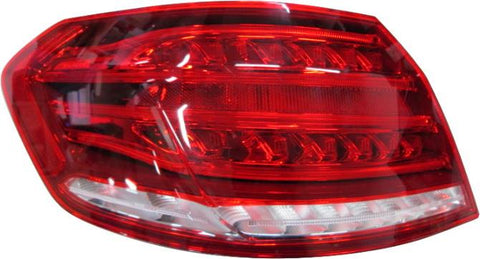 For Mercedes-Benz E Class Sedan 2014 Tail Light Outer Driver Side CAPA Certified 212 906 08 57 MB2804109C