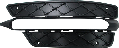 For Mercedes-Benz C Class C250/ C300/ C350 2012 13 2014 Sedan/ Coupe 2012 13 14 2015 DRL Cover GRILLE Outer w/ AMG STYING Pkg Driver Side 204 885 13 53 MB1038126