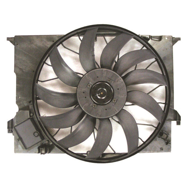 For Mercedes-Benz S600/ S65/ S63 2008 09 2010/ CL600/ CL63/ CL65/ CLS63 07-3.31.09/ E320 BlueTEC/ E63 2007 08 2009 Radiator A/C Fan Assembly 2115001893 MB3115121