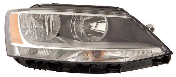For Volkswagen Jetta 2011 12 13 14 15 2016/ Hybrid 2013 14 15 2016 Headlight w/ DRL Passenger Side 5C7 941 006 VW2503146
