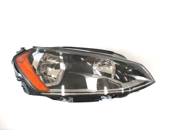 For Volkswagen Golf From 6/ 30/ 2014 15 16 2017/ GTI From 6/ 30/ 2014 15 16 2017 Headlight Halogen Passenger Side CAPA Certified 5GM 941 006C VW2503160C