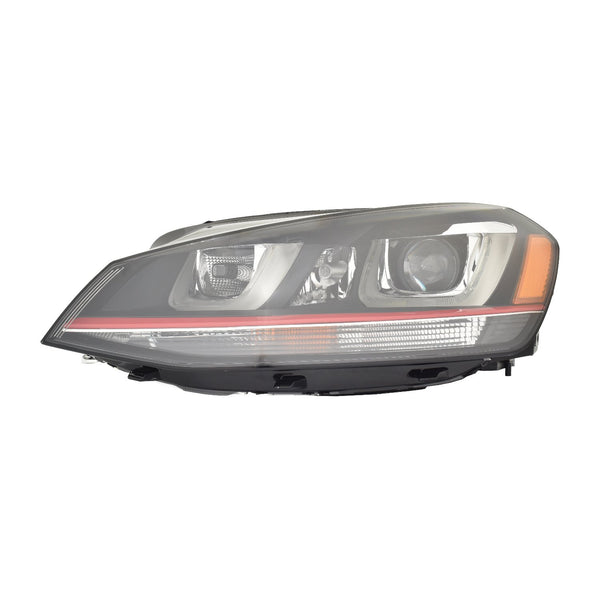 For Volkswagen Golf HB/ GTI FM 7/ 1/ 2014 15 16 2017 Headlight BI-XENON w/ LED w/ ADAPTIVE FrontLIGHT CONTROL Driver Side 5GM 941 753 A VW2518117