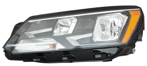 For Volkswagen Passat 2016 17 18 2019 Headlight Halogen Driver Side 561 941 005 F VW2502164