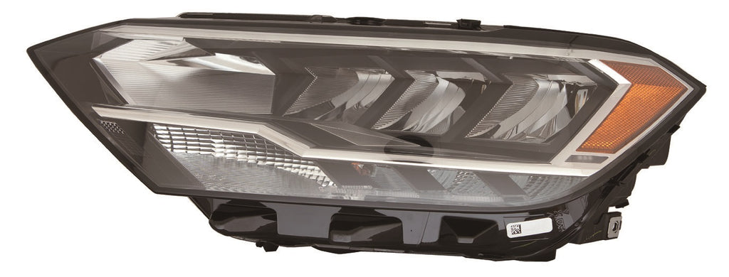 For Volkswagen Jetta 2019 20 21 22 23 2024 Headlight COMPOSITE w/o Black EDGED LENS Driver Side CAPA Certified 17A 941 035 E VW2502174C