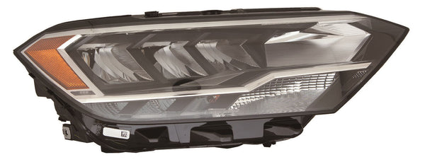 For Volkswagen Jetta 2019 20 21 22 23 2024 Headlight COMPOSITE w/o Black EDGED LENS Passenger Side 17A 941 036 E VW2503174