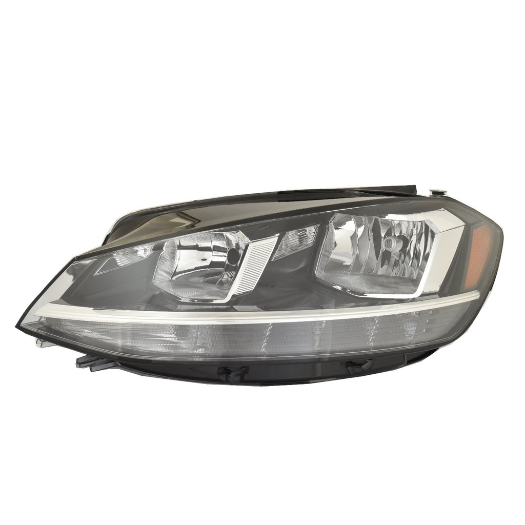 For Volkswagen Golf/ GTI 2018 19 20 2021/ SPTWagon/ ALTRACK 2018 2019 Headlight Halogen Driver Side CAPA Certified 5GM 941 005 E VW2502176C