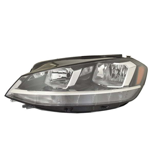 For Volkswagen Golf/ GTI 2018 19 20 2021/ SPTWagon/ ALTRACK 2018 2019 Headlight Halogen Driver Side CAPA Certified 5GM 941 005 E VW2502176C