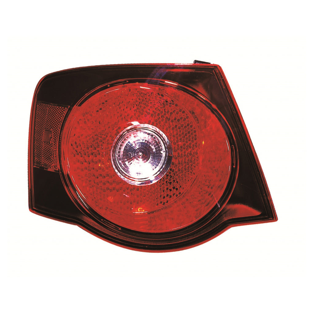 For Volkswagen Jetta Sedan 2008 09 2010 Tail Light DARK RED LENS Outer Driver Side 1K5 945 095 L VW2800127