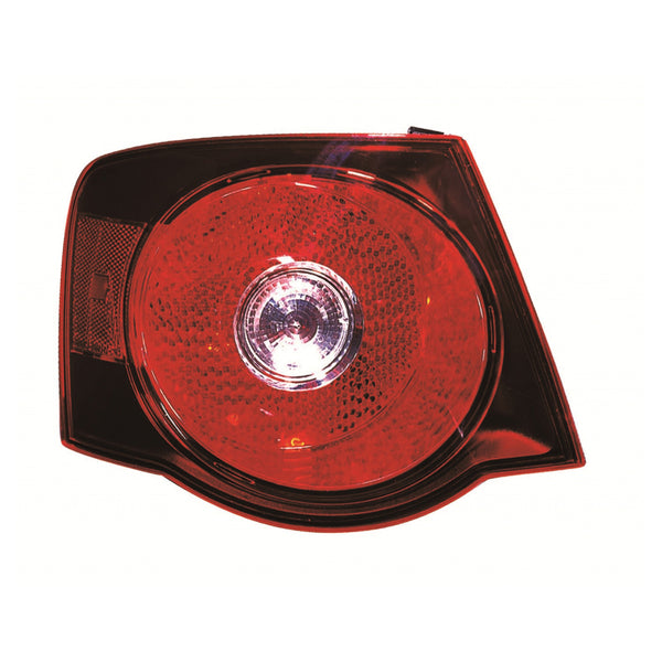 For Volkswagen Jetta Sedan 2008 09 2010 Tail Light DARK RED LENS Outer Driver Side 1K5 945 095 L VW2800127