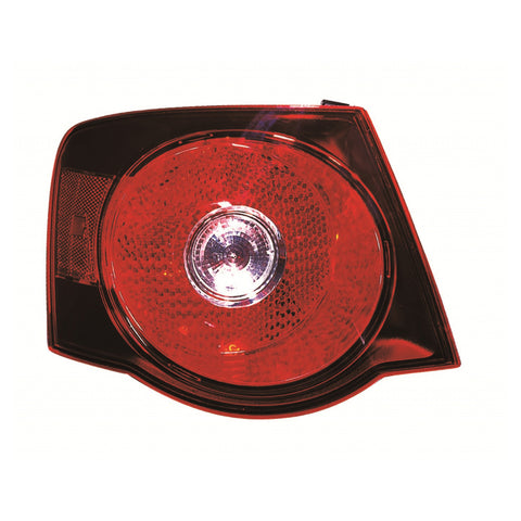 For Volkswagen Jetta Sedan 2008 09 2010 Tail Light DARK RED LENS Outer Driver Side 1K5 945 095 L VW2800127