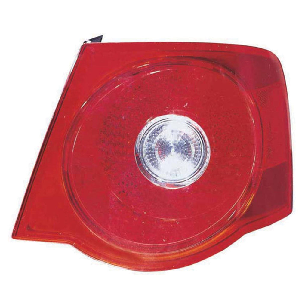 For Volkswagen Jetta 2005 06 2007 Tail Light RED LENS Outer Passenger Side CAPA Certified 1K5 945 096 J VW2801123C
