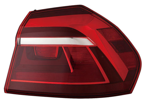 For Volkswagen Passat FM 7/ 4/ 2016 17 18 2019 Tail Light FIT Halogen HEADLampS BULB Passenger Side CAPA Certified 561 945 096 P VW2805129C