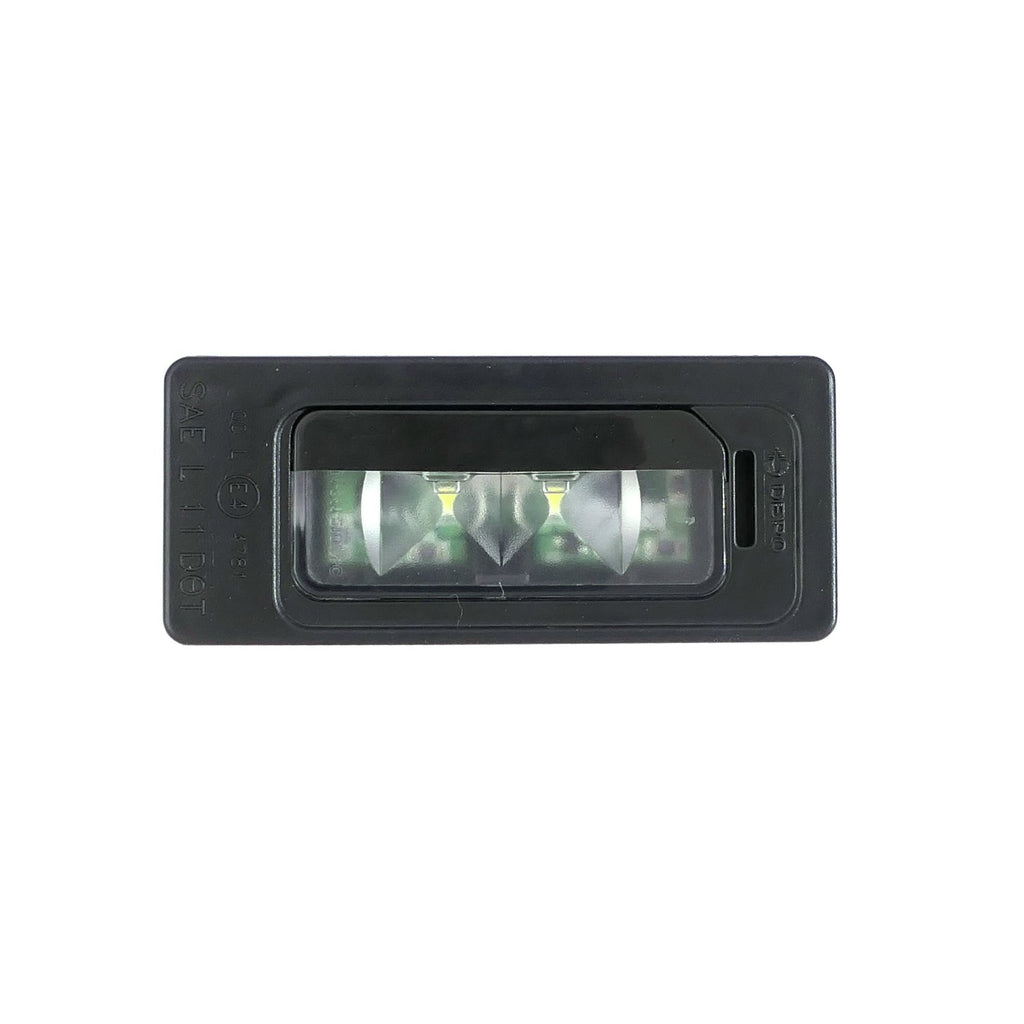For Volkswagen Jetta 14-1/ 22/ 17/ Jetta Hybrid 2013 14 15 2016/ Passat 2016 17 2018/ Golf Sport/ Wagon/ Touareg 2015 16 2017/ Hybrid 2015 License Lamp LED R=L CAPA Certified 3AF 943 021 A VW2870112C