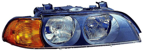 For BMW 5 Series 97-3/ 1998 Headlight Halogen w/ LEVELING Passenger Side 63 12 8 362 526 BM2503108
