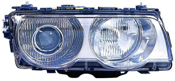 For BMW 7 Series 1999 00 2001 Headlight w/ XENON Chrome Passenger Side 63 12 6 907 318 BM2503127