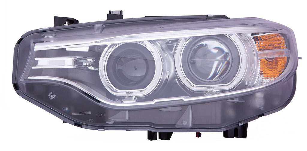 For BMW 4 Coupe/ Convertible. Series F-33/ F-1932 2014 15 16 17 18 19 2020/ GRAN Coupe 2015 2016/ M3 Sedan 2015 16 17 2018 Headlight XENON w/o Adaptive & LOGO Driver Side 63 11 7 377 851 BM2518160