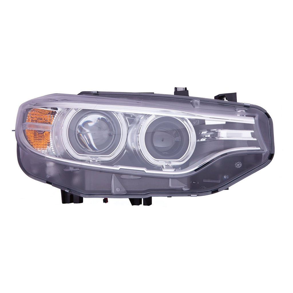For BMW 4 Coupe/ Convertible. Series F-33/ F-1932 2014-2020/ GRAN Coupe 2015-2016/ M3 Sedan 2015-2018 Headlight XENON w/o Adaptive & LOGO Passenger Side CAPA Certified 63 11 7 377 852 BM2519160C