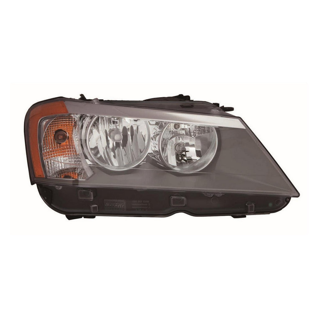 For BMW X-3 2011 12 13 2014 Headlight Halogen Passenger Side CAPA Certified 63 11 7 222 026 BM2503170C