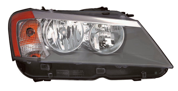 For BMW X-3 2011 12 13 2014 Headlight Halogen Passenger Side 63 11 7 222 026 BM2503170