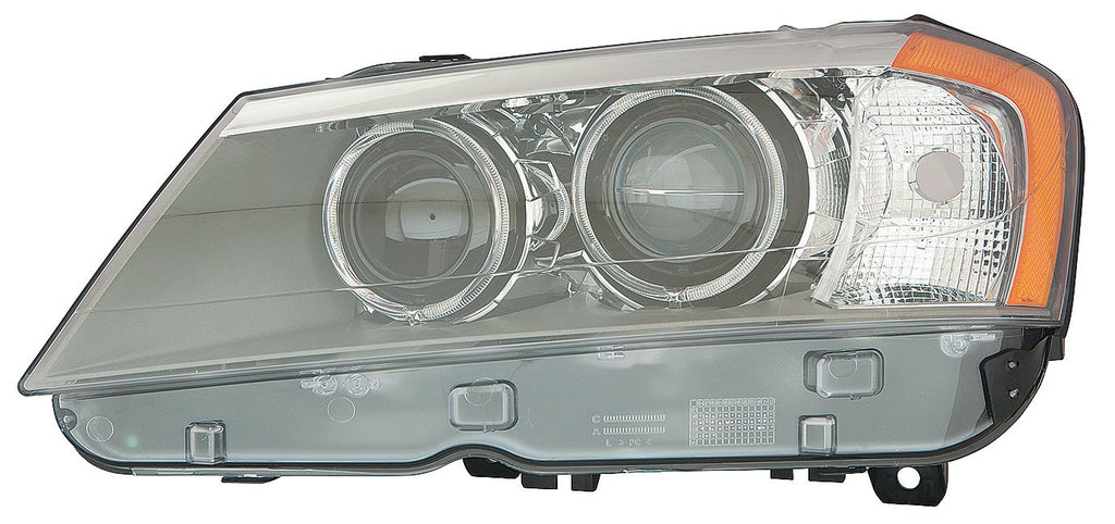 For BMW X-3 2011 12 13 2014 Headlight XENON w/o Adaptive Driver Side CAPA Certified 63 11 7 276 995 BM2502172C