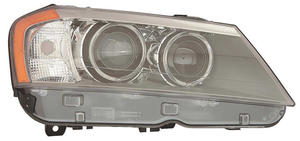 For BMW X-3 2011 12 13 2014 Headlight XENON w/o Adaptive Passenger Side CAPA Certified 63 11 7 276 996 BM2503172C