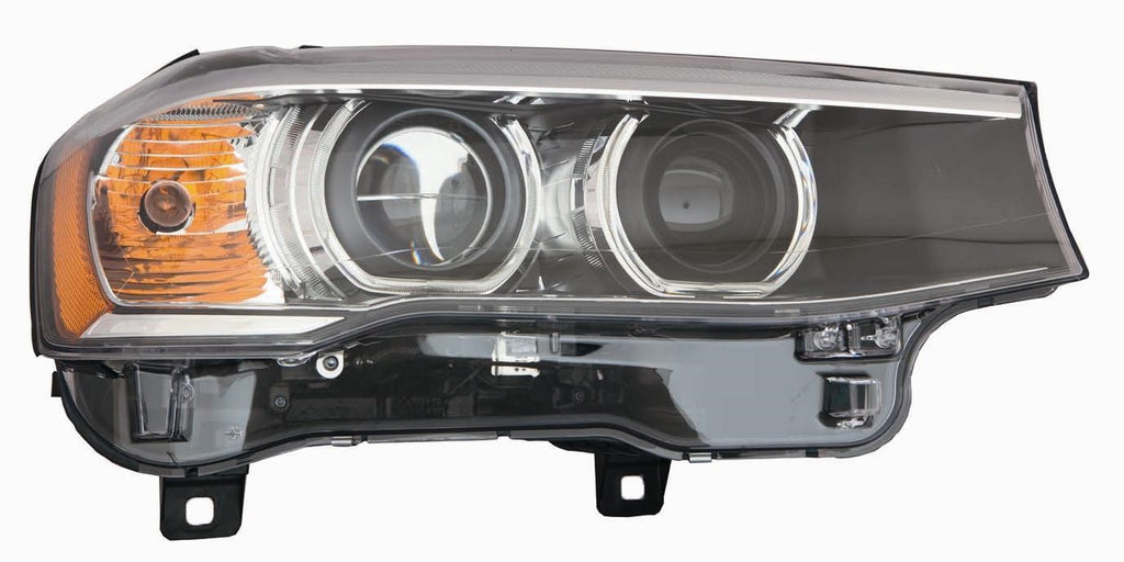 For BMW X-3 2015 16 2017/ X-4 2015 16 17 2018 Headlight XENON w/o Adaptive w/o LOGO Passenger Side CAPA Certified 63 11 7 401 136 BM2519143C