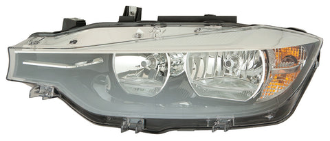 For BMW 3 Series Sedan/ Hybrid 2016 17 2018/ Wagon 2016 17 18 2019 Headlight Halogen w/o LOGO Driver Side 63 11 7 365 599 BM2518166