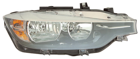 For BMW 3 Series Sedan/ Hybrid 2016 17 2018/ Wagon 2016 17 18 2019 Headlight Halogen w/o LOGO Passenger Side 63 11 7 365 600 BM2519166