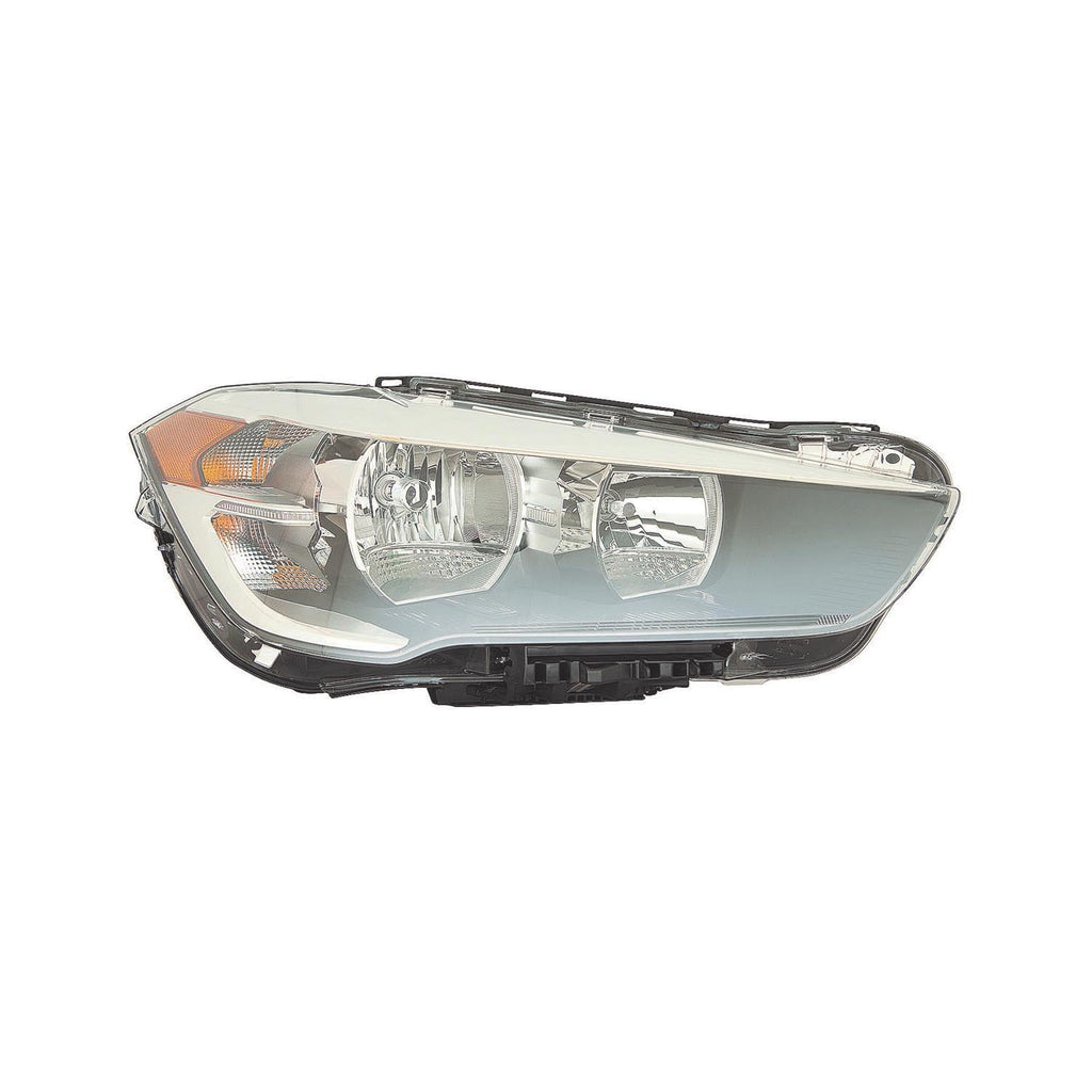For BMW X-1 2016 17 18 19 20 21 2022 Headlight Halogen Passenger Side CAPA Certified 63 11 7 346 538 BM2519173C