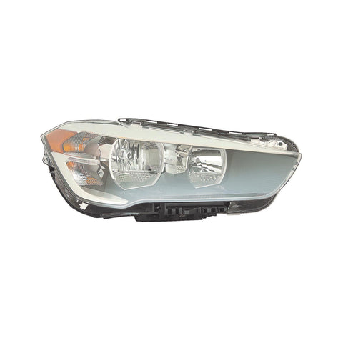 For BMW X-1 2016 17 18 19 20 21 2022 Headlight Halogen Passenger Side CAPA Certified 63 11 7 346 538 BM2519173C