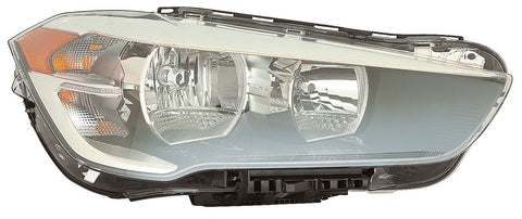 For BMW X-1 2016 17 18 19 20 21 2022 Headlight Halogen Passenger Side 63 11 7 346 538 BM2519173