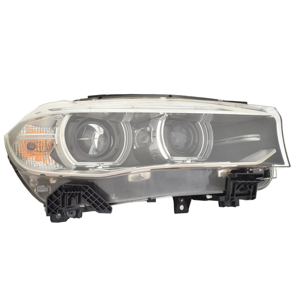 For BMW X-5 2014-2016/ X-5 E Hybrid 2016-2018/ M 2015-2018/ X-6 2015-2016/ M 2015-2019 Headlight XENON w/ ADAPTIVE FrontLIGHT Passenger Side CAPA Certified 63 11 7 317 110 BM2519149C