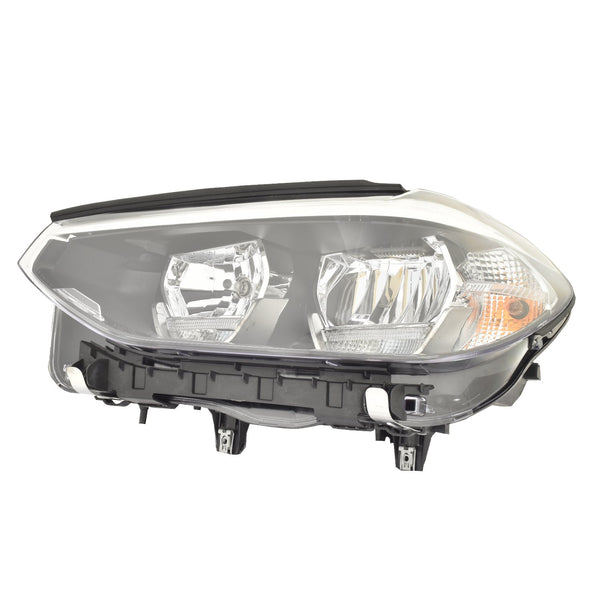 For BMW X-3/ PHEV 2018 19 20 2021 Headlight LED w/o ADAPTIVE&CORNERING LampS w/o LOGO Driver Side CAPA Certified 63 11 7 466 127 BM2518180C