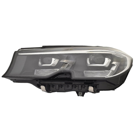 For BMW 3 Series/ Hybrid Sedan (G-20) 2019 20 21 2022 Headlight LED HIGH BEAM w/o Adaptive w/o LOGO Driver Side CAPA Certified 63 11 8 496 153 BM2502196C