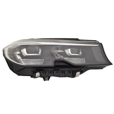 For BMW 3 Series/ Hybrid Sedan (G-20) 2019 20 21 2022 Headlight LED HIGH BEAM w/o Adaptive w/o LOGO Passenger Side CAPA Certified 63 11 8 496 154 BM2503196C