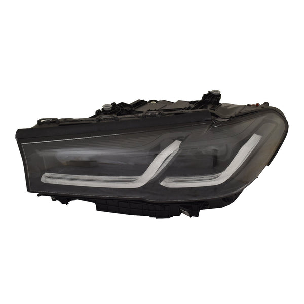 For BMW 5 Series Sedan/ Hybrid/ M5 2021 22 2023 Headlight FULL LED LED HIGH BEAM w/ SHADOW w/o LOGO Driver Side CAPA Certified 63 11 8 084 379 BM2502202C