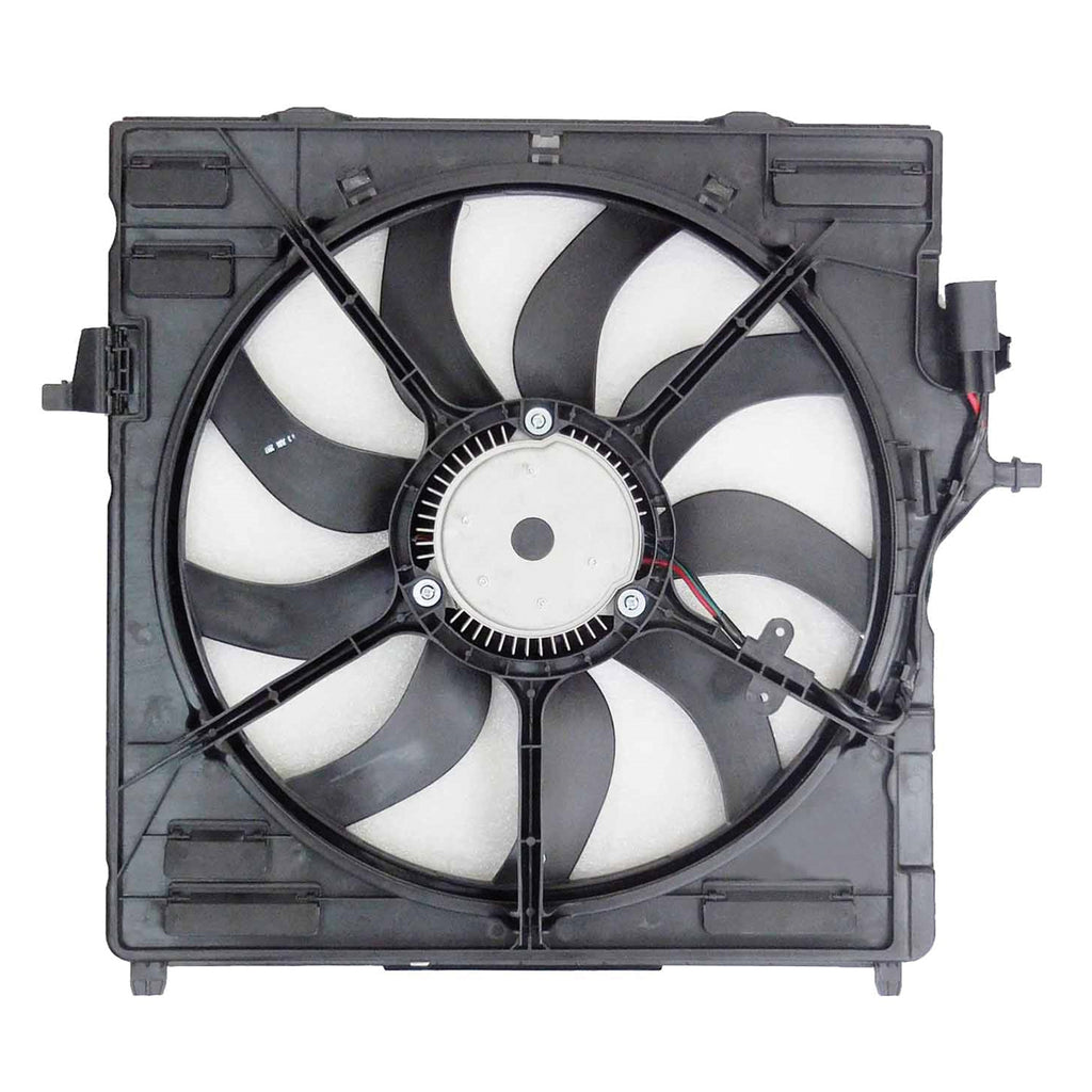 For BMW X-5 (F-15) 4.4L Engine 2014 15 16 2017/ X6 (F16) 4.4L Engine 2015 16 2017 Radiator Fan Assembly 17 42 7 634 472 BM3115130