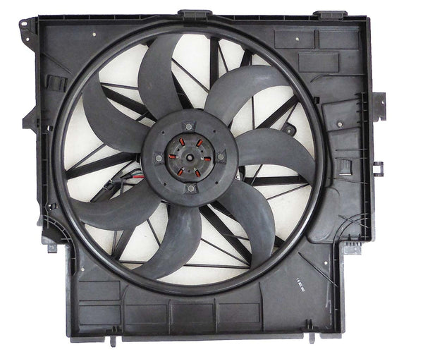 For BMW X-3 2013 14 15 16 2017/ X4 F-2026 2015 16 17 2018 28i Radiator Fan w/ BRUSHIESS MOTOR 17427601176 BM3115133