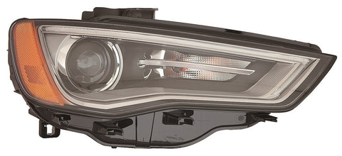 For Audi A-3/ S-3 Sedan 2015 2016 Headlight XENON w/o CURVE LIGHTING Passenger Side 8V0 941 044 B AU2503191