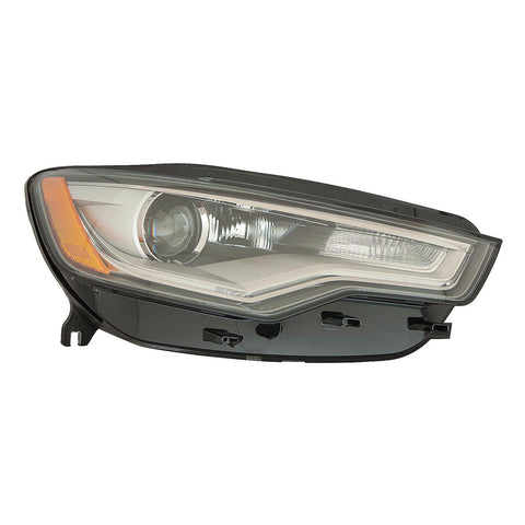 For Audi A-6 2012 13 14 15 16 17 2018 Headlight XENON w/o AUTO LEVEL LampS Passenger Side CAPA Certified 4G0 941 044 E AU2503170C