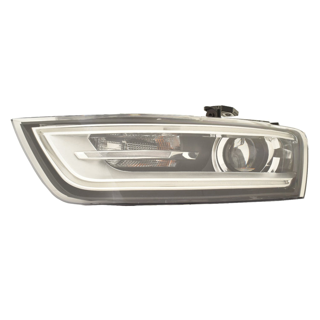 For Audi Q-3 2015 Headlight XENON w/o CURVE LIGHTING Driver Side CAPA Certified 8U0 941 043 F AU2518107C