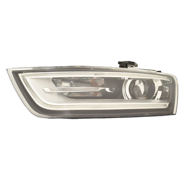 For Audi Q-3 2015 Headlight XENON w/o CURVE LIGHTING Driver Side CAPA Certified 8U0 941 043 F AU2518107C