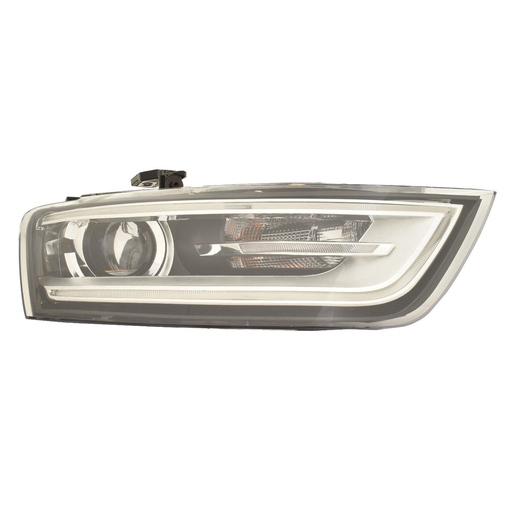 For Audi Q-3 2015 Headlight XENON w/o CURVE LIGHTING Passenger Side CAPA Certified 8U0 941 044 F AU2519107C
