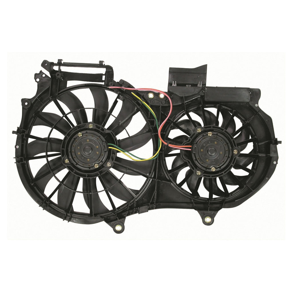 For Audi A-4/ S-4GEN-2 3.0L 2002 03 04 2005/ GEN3/ R-S4 3.2L 2005 06 2007/ A4 Cabrio 3.0L 2003 04 2005 Radiator Fan Assembly(DUAL FAN) 8E0121207J/ 8E0959455L/ 8E0959455N AU3115108