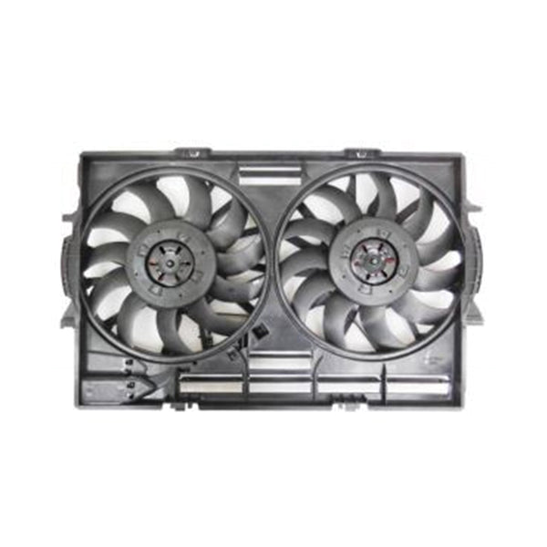 For Audi A-8/ A-8 L/ S-8 4.2L GAS Engine 2011-2012/ 6.3L GAS Engine 2012-2016/ 3.0L/ 4.0L GAS Engine 2013-2017/ 3.0L DIESEL Engine 2014-2016 Radiator A/C Fan Assembly 4H0 121 207 C AU3115111