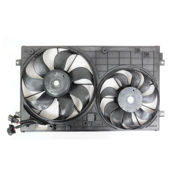 For Audi TT 2004 05 2006 3.2L Engine Radiator A/C Fan Assembly 8N0121205B/ 1J0959455S/ 1J0959455R AU3115118